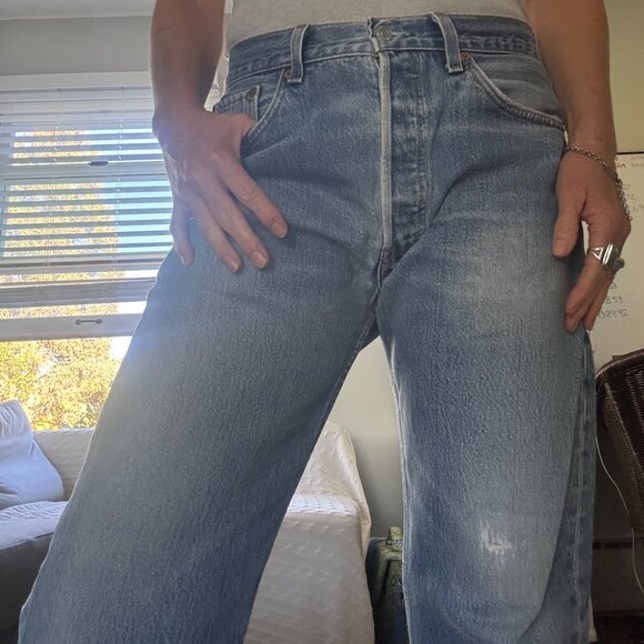 Vintage USA Levis 501 🔥 30/28 - Picture 3 of 16